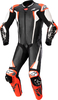Alpinestars Racing Absolute V2,  leather suit 1pcs.,  color: Black/White/Neon-Red,  size: 56
