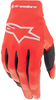 Alpinestars Radar,  gloves,  color: Red/Black/Silver,  size: L