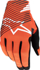 Alpinestars Radar Pro,  gloves,  color: Orange/Black/White,  size: L