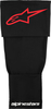 Alpinestars Rk-S,  knee braces sleeve,  color: Black/Red/White,  size: One Size