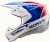 Alpinestars S-M5 Honda,  motocross helmet,  color: White/Blue/Red,  size: S