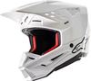 Alpinestars S-M5 Solid,  motocross helmet,  color: White,  size: XL