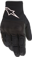 Alpinestars S-Max Drystar,  gloves,  color: Black/White,  size: M
