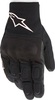 Alpinestars S-Max Drystar,  gloves,  color: Black/White,  size: S