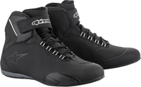 Alpinestars Sektor,  shoes waterproof,  color: Black/Dark Grey/Neon-Red,  size: 10 US