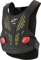Alpinestars Sequence S19,  protector vest,  color: Dark Grey/Red,  size: XS/S