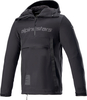 Alpinestars Sherpa Hoodie,  textile jacket,  color: Black,  size: M