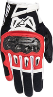 Alpinestars SMX 2 Air Carbon V2,  gloves,  color: Black/Red/White,  size: M
