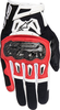 Alpinestars SMX 2 Air Carbon V2,  gloves,  color: Black/Red/White,  size: XXL