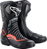 Alpinestars SMX 6 V2,  boots,  color: Black/Grey/Neon-Red,  size: 39 EU
