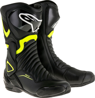 Alpinestars SMX 6 V2,  boots,  color: Black/Neon-Yellow,  size: 40 EU