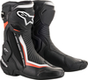 Alpinestars SMX Plus V2,  boots,  color: Black/White/Neon-Red,  size: 46 EU