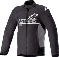 Alpinestars SMX,  textile jacket waterproof,  color: Black/Grey,  size: M