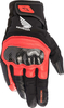 Alpinestars SMX Z Honda,  gloves Drystar,  color: Black/Red,  size: 3XL