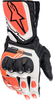 Alpinestars SP-8 V3,  gloves,  color: Black/White/Neon-Red,  size: 3XL