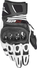 Alpinestars SP-X Air Carbon V2,  gloves,  color: Black/White,  size: 3XL