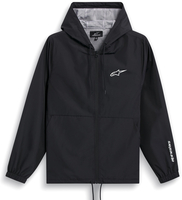 Alpinestars Speeder Windbreaker,  textile jacket,  color: Black/Black,  size: M