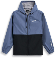 Alpinestars Speeder Windbreaker,  textile jacket,  color: Dark Blue/Blue,  size: XXL