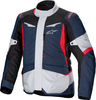 Alpinestars ST-1,  textile jacket waterproof,  color: Light Grey/Dark Blue/Black/Red,  size: 4XL