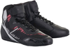 Alpinestars Stella Faster 3 Rideknit,  short boots women,  color: Black/Silver/Pink,  size: 6 US