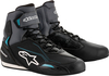 Alpinestars Stella Faster 3,  short boots women,  color: Black/Grey/Pink,  size: 10 US