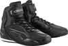Alpinestars Stella Faster 3,  short boots women,  color: Black/Silver,  size: 6 US
