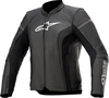 Alpinestars Stella Kira V2,  leather jacket perforated women,  color: Black,  size: 42