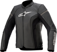 Alpinestars Stella Kira V2,  leather jacket perforated women,  color: Black,  size: 42