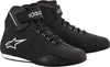 Alpinestars Stella Sektor,  short boots waterproof women,  color: Black/Silver,  size: 10 US