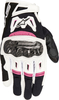Alpinestars Stella SMX 2 Air Carbon V2,  gloves women,  color: Black/White/Pink,  size: L