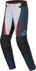 Alpinestars Stella ST-1,  textile pants waterproof women,  color: Dark Blue/Light Grey/Black/Light Red,  size: S