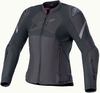 Alpinestars Stella T-GP Plus R V4,  textile jacket women,  color: Black/Black,  size: XXL