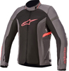 Alpinestars Stella T-Kira V2 Air,  textile jacket women,  color: Dark Grey/Black/Pink,  size: M