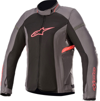 Alpinestars Stella T-Kira V2 Air,  textile jacket women,  color: Dark Grey/Black/Pink,  size: M