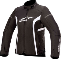 Alpinestars Stella T-Kira V2,  textile jacket waterproof women,  color: Black/White,  size: XXL