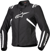 Alpinestars Stella T-SPS V2,  textile jacket waterproof women,  color: Black/White,  size: XL