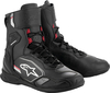 Alpinestars Superfaster,  short boots,  color: Black/Grey/Light Red,  size: 11.5 US