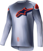 Alpinestars Supertech Lipan,  jersey,  color: Grey/Orange/Dark Blue,  size: M