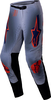 Alpinestars Supertech Lipan,  textile pants,  color: Grey/Orange/Dark Blue,  size: 38