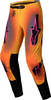 Alpinestars Supertech Lipan,  textile pants,  color: Yellow/Orange/Pink,  size: 38
