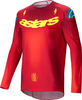 Alpinestars Supertech Maker,  jersey,  color: Red/Neon-Yellow/Blue,  size: XXL
