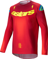 Alpinestars Supertech Maker,  jersey,  color: Red/Neon-Yellow/Blue,  size: XXL