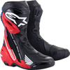 Alpinestars Supertech R Honda,  boots,  color: Black/Light Red/Blue,  size: 45 EU