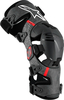 Alpinestars Supertech RK-10 Plasma,  knee braces,  color: Black/Red,  size: M