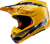 Alpinestars Supertech S-M10 Ampress,  motocross helmet,  color: Yellow/Black/White,  size: L