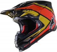 Alpinestars Supertech S-M10 Carbon Meta2 S22 Mips,  cross helmet