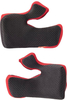 Alpinestars Supertech S-M10,  cheek pads,  color: Black,  size: M