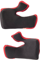 Alpinestars Supertech S-M10,  cheek pads,  color: Black,  size: XL