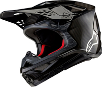 Alpinestars Supertech S-M10 Fame,  motocross helmet,  color: Black,  size: XS