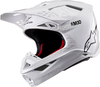 Alpinestars Supertech S-M10 Solid,  motocross helmet,  color: White,  size: XL